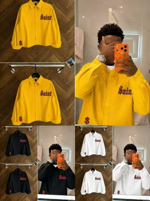 Man wears